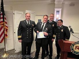 2024 Firefighter of the Year, Lieutenant Christopher Langworth.